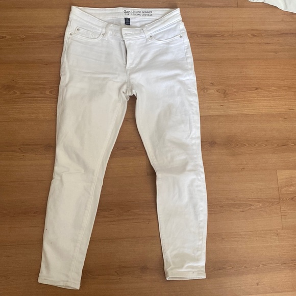 ❣️sold❣️ Gap skinny white jeans - Picture 1 of 4
